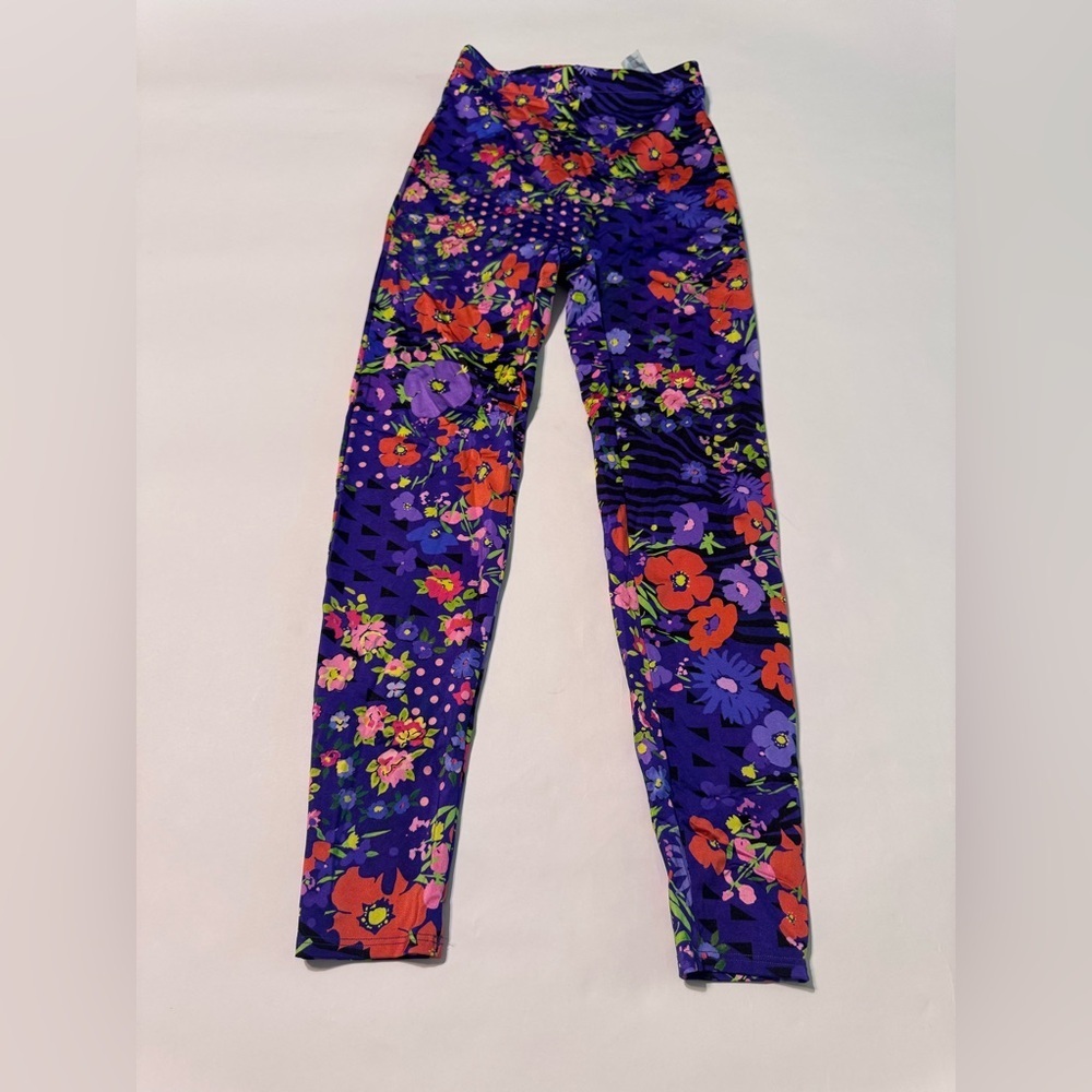 Yitty by Lizzo Headliner Shaping High Waist Leggings Floral Small